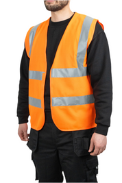 Hi-Vis Waist Coat (Orange).