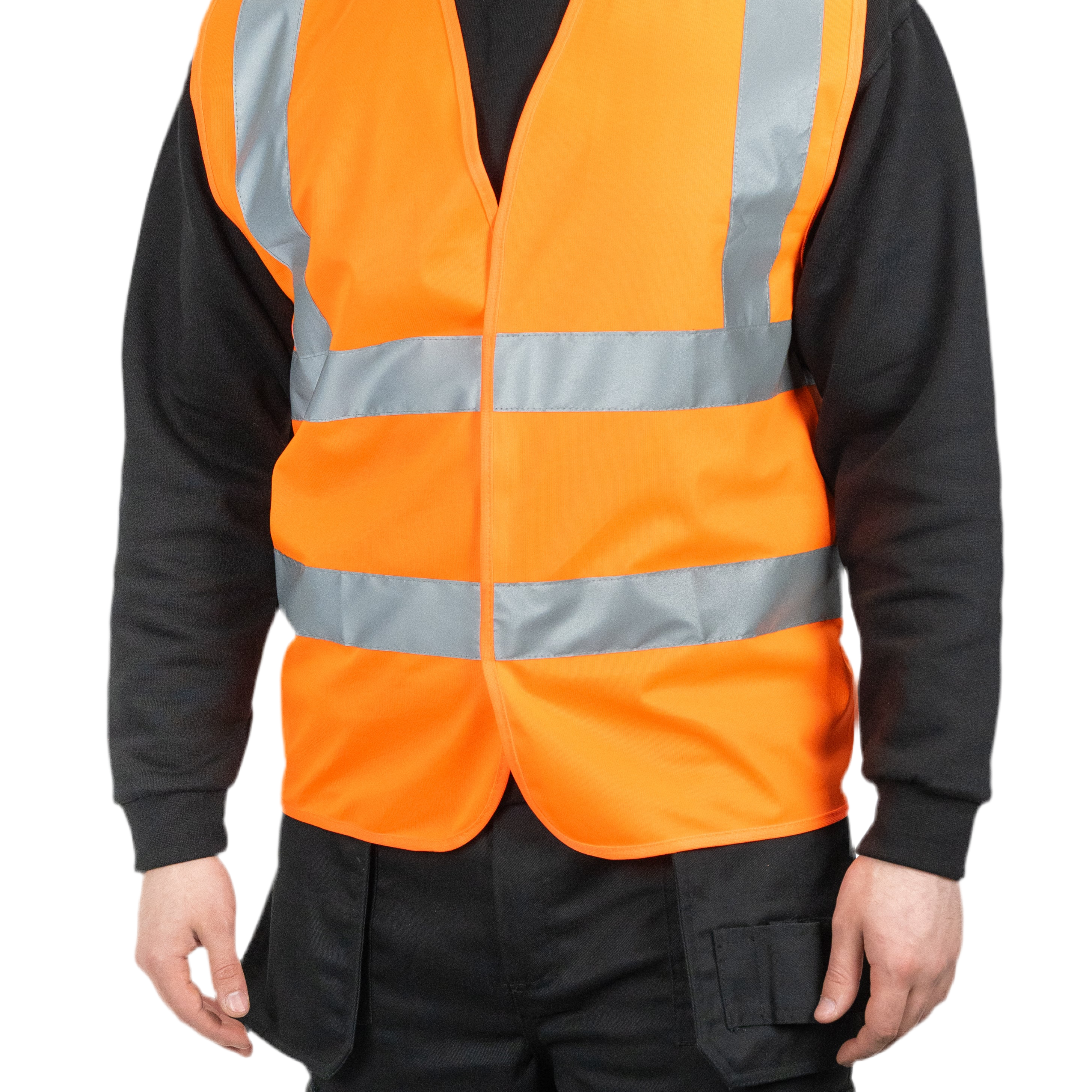 Hi-Vis Waist Coat (Orange).