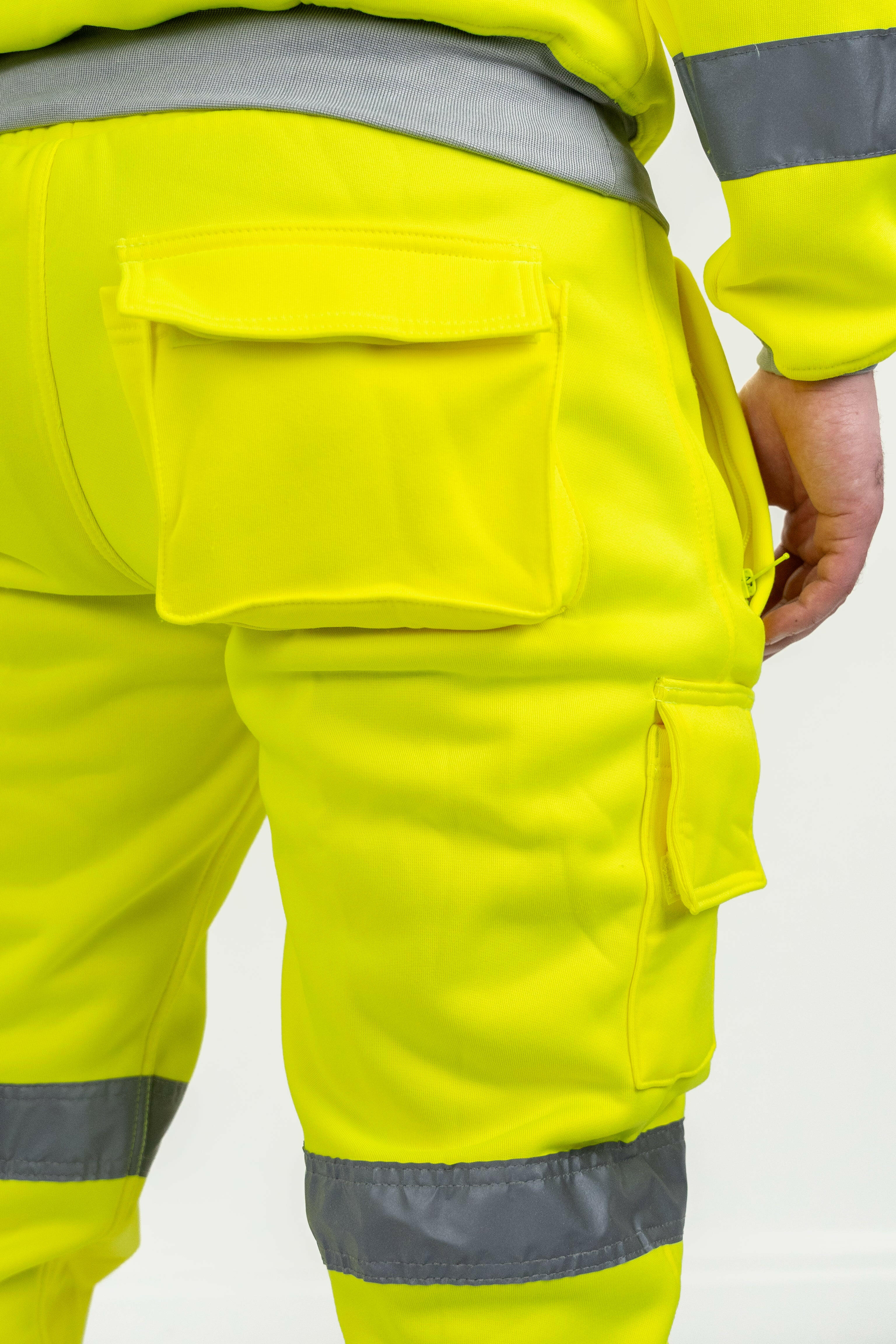 Hi-Vis Joggers (Yellow).